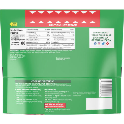 Green Giant Roasted Root Vegetables, Restaurant Style