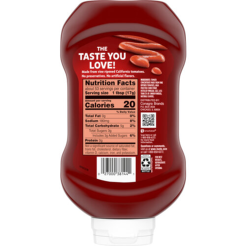 Hunt's Tomato Ketchup