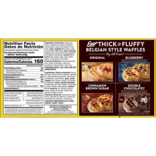 Eggo Frozen Waffles, Original