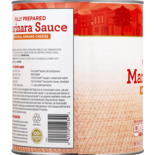 First Street Marinara Sauce