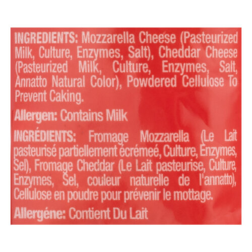 Haolam Natural Mozzarella & Cheddar Fancy Shredded Cheese