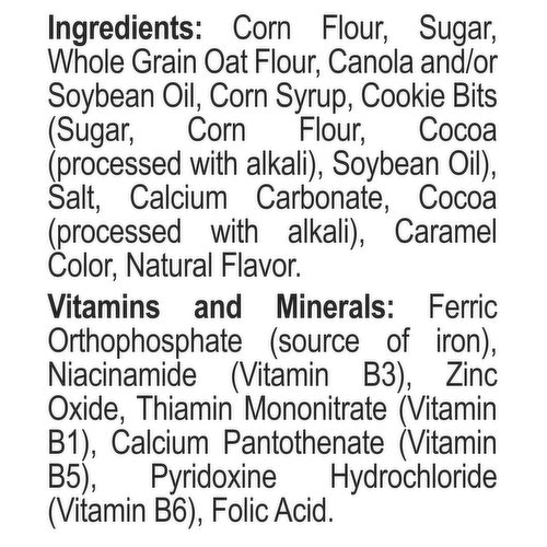 Malt O Meal Cereal, Chocolatey Chip Cookie Bites, Super Size