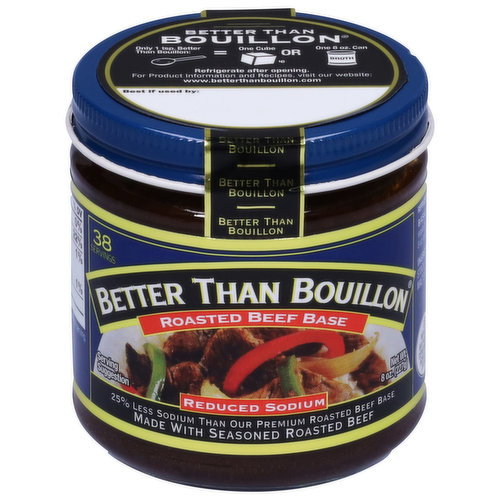 Better Than Bouillon Roasted Beef Base, Reduced Sodium