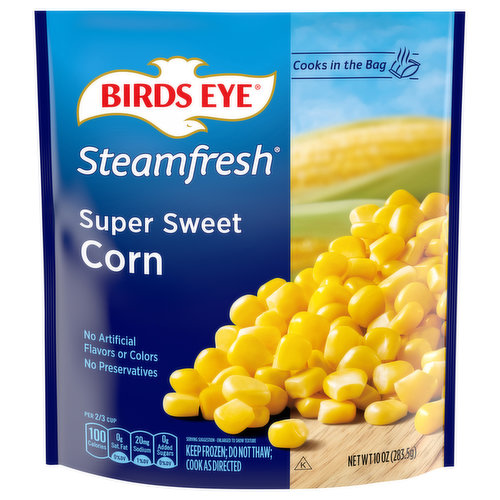 Birds Eye Corn, Super Sweet