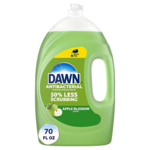 Dawn Dawn Ultra Antibacterial Hand Soap, Apple Blossom, 70 Fl Oz