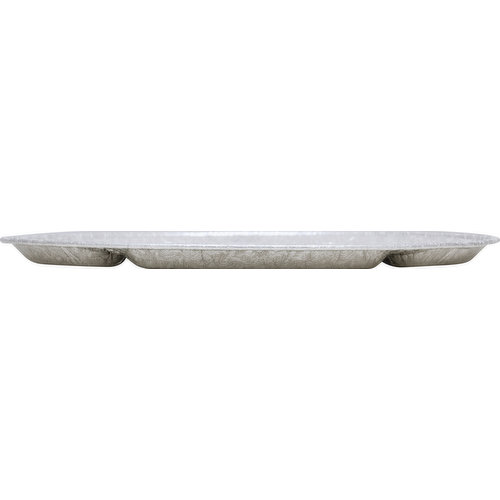 First Street Lazy Susan Tray, Silver, 16 Inches