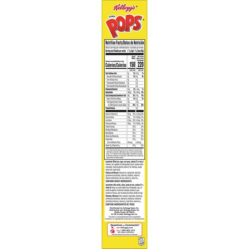 Corn Pops Breakfast Cereal, Original