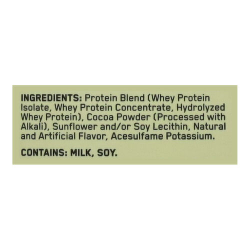 Optimum Nutrition Protein Powder Drink Mix, 100% Whey Protein, Double Rich Chocolate