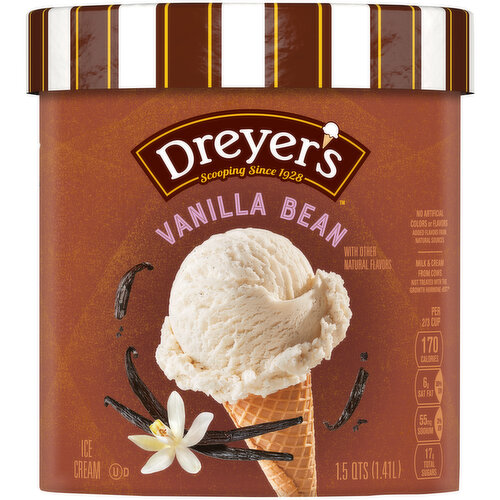 Dreyer's Grand Vanilla Bean Ice Cream