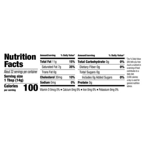 Horizon Organic Butter, Organic, Unsalted