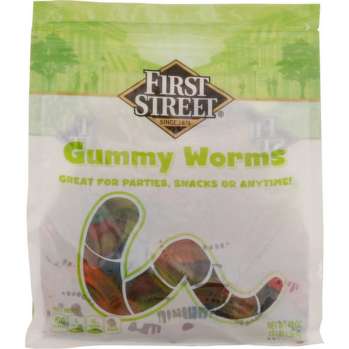First Street Gummy Worms