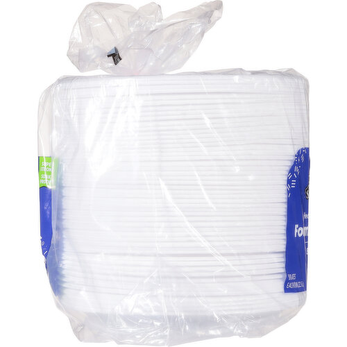 First Street Foam Plates, Heavy Duty