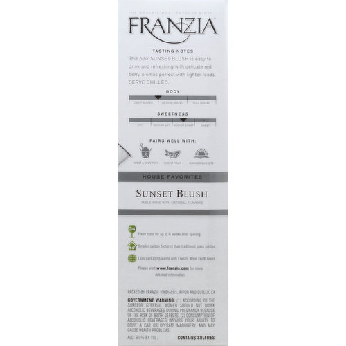 Franzia Sunset Blush