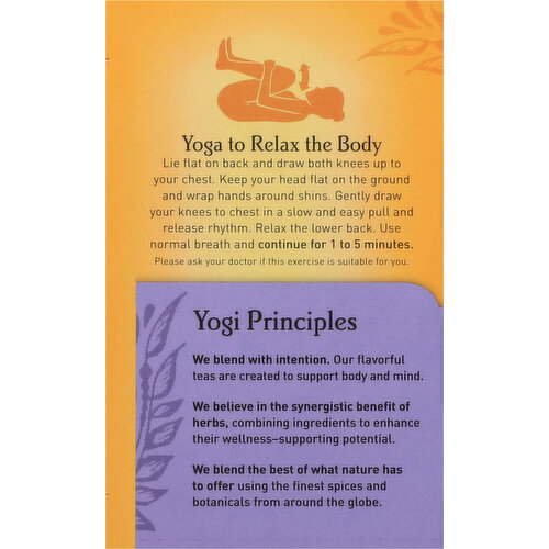 Yogi Stress Relief, Tea Bags, Kava