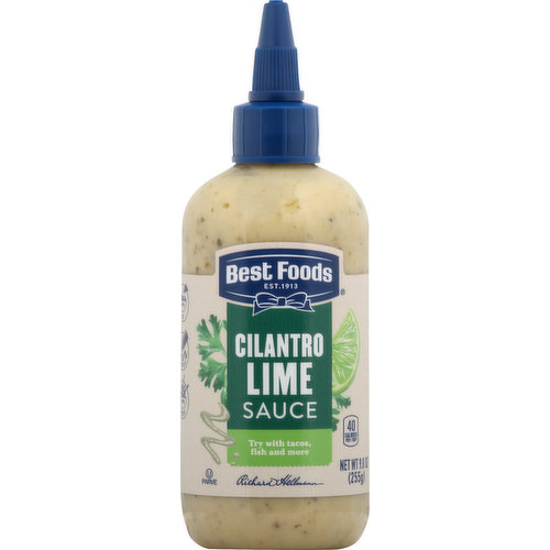 Best Foods Sauce, Cilantro Lime, Mild