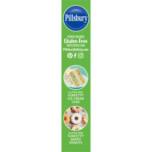 Pillsbury Gluten Free Premium Cake and Cupcake Mix with Candy Bits