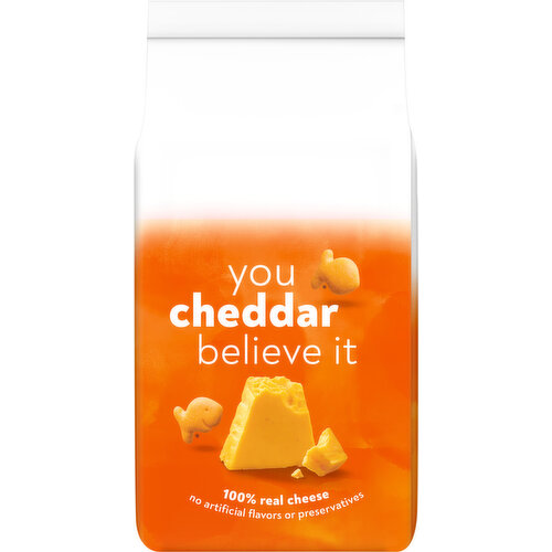 Goldfish Cheddar Baked Snack Crackers Family Size