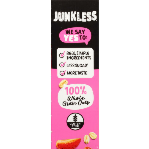 Junkless Chewy Strawberry Granola Bars