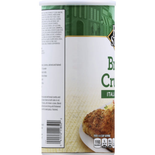 First Street Bread Crumbs, Italian Style