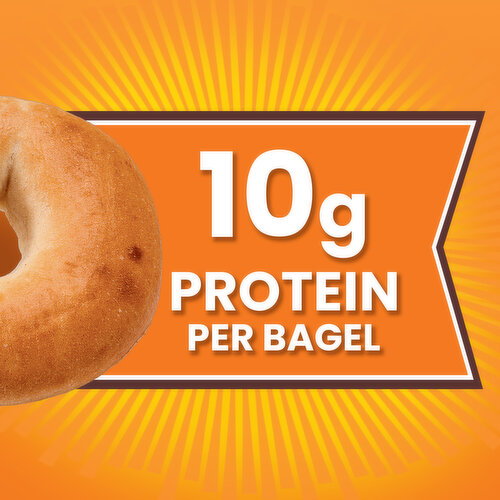 Thomas' Plain Bagels, 6 count, 20 oz