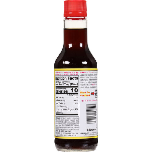 Kikkoman Dressing & Sauce, Ponzu