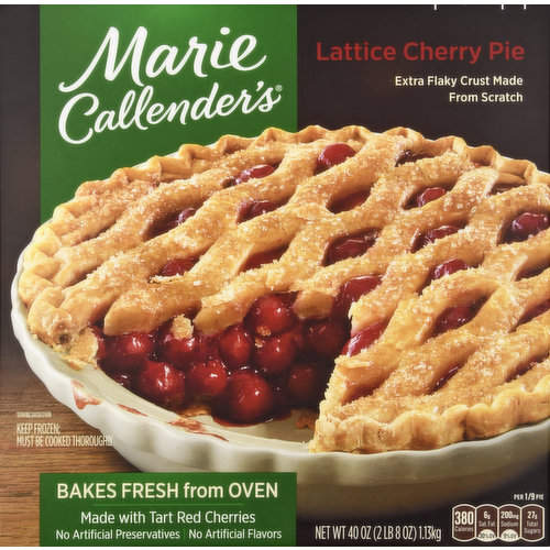 Marie Callender's Pie, Lattice Cherry