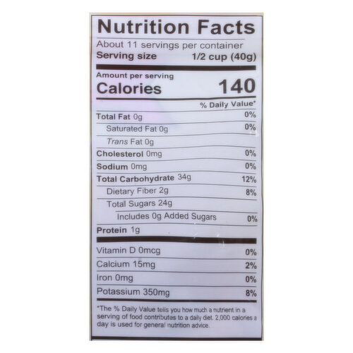 Mariani Mango, Value Size