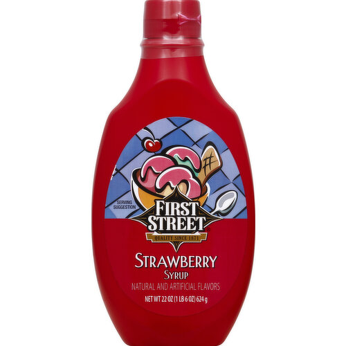 First Street Syrup, Strawberry