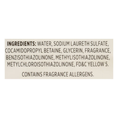 First Street Foaming Lemon Scented Hand Soap