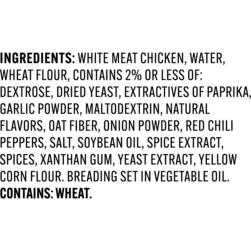 Tyson Frozen Spicy Chicken Patties