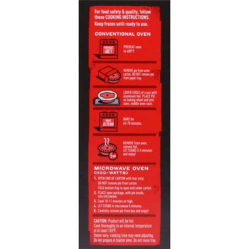 Boston Market Pot Pie, Chicken