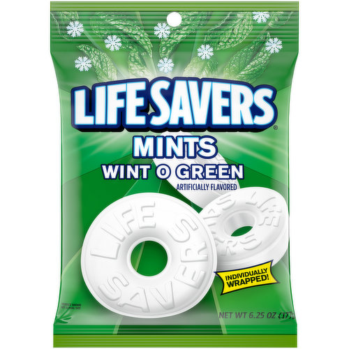 Life Savers LIFE SAVERS Wint-O-Green Breath Mints Hard Candy
