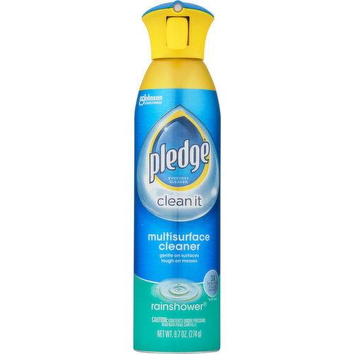 Pledge Multisurface Cleaner, Rainshower