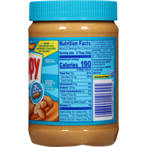 Skippy Peanut Butter, Creamy