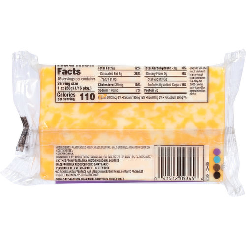 First Street Cheese, Colby Jack