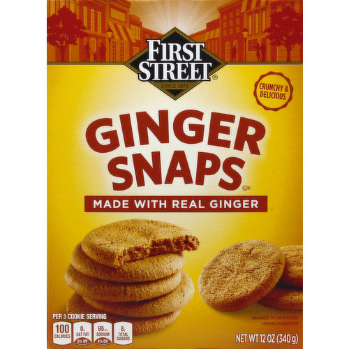 First Street Ginger Snaps
