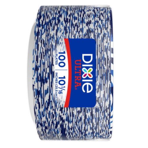 DIXIE Plates, 10-1/16 Inch