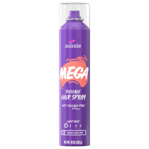 Aussie Hair Spray, Flexible, Light Hold