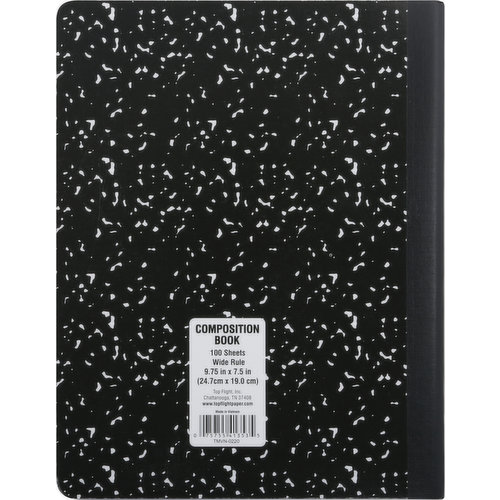 Top Flight Composition Book, Wide Rule