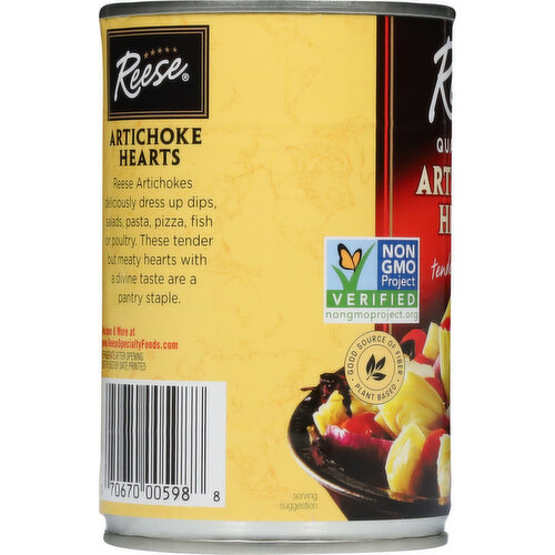 Reese Quartered Artichoke Hearts