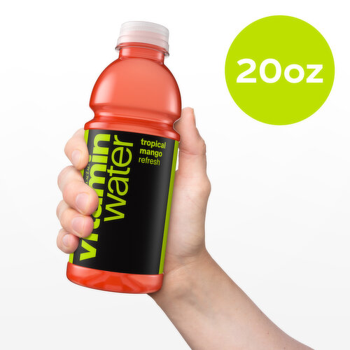 vitaminwater Refresh Tropical Mango Nutrient Enhanced Flavored Water Beverage