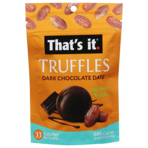 That's It Truffles, Dark Chocolate Date