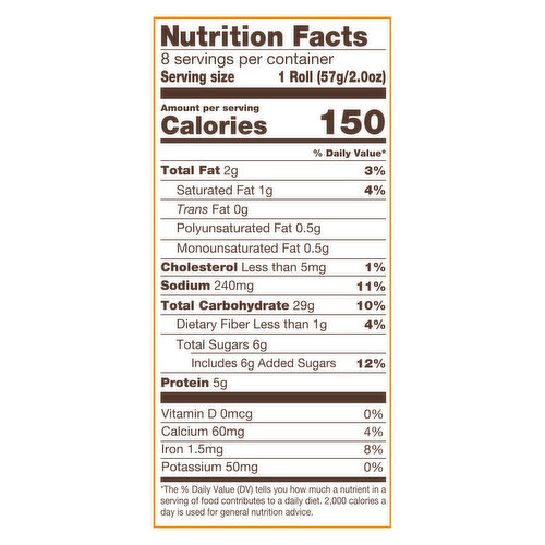 Nature's Own PC 8CT BRIOCHE HOT 16OZ