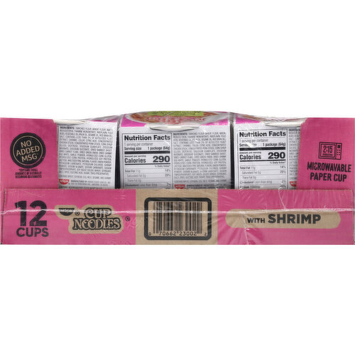 Nissin Ramen Noodle Soup, with Shrimp