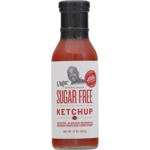 G Hughes Ketchup, Sugar Free, Original Recipe