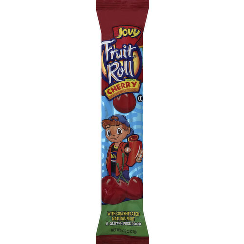 Jovy Fruit Roll, Cherry Flavor