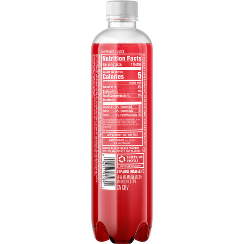 Sparkling Ice Sparkling Water, Zero Sugar, Cherry Limeade
