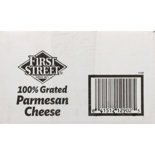 First Street 100% Grated Cheese, Parmesan