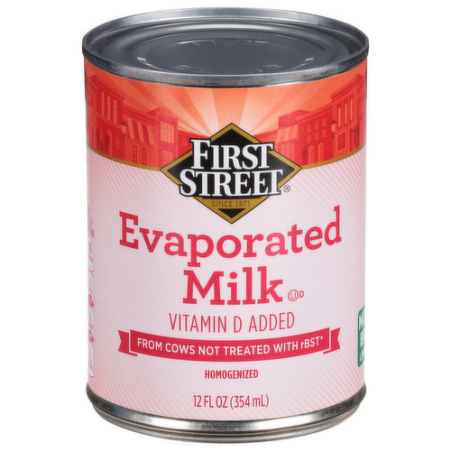 First Street Evaporated Milk