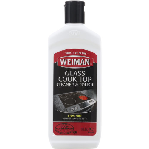 Weiman Cleaner & Polish, Glass Cook Top, Heavy Duty